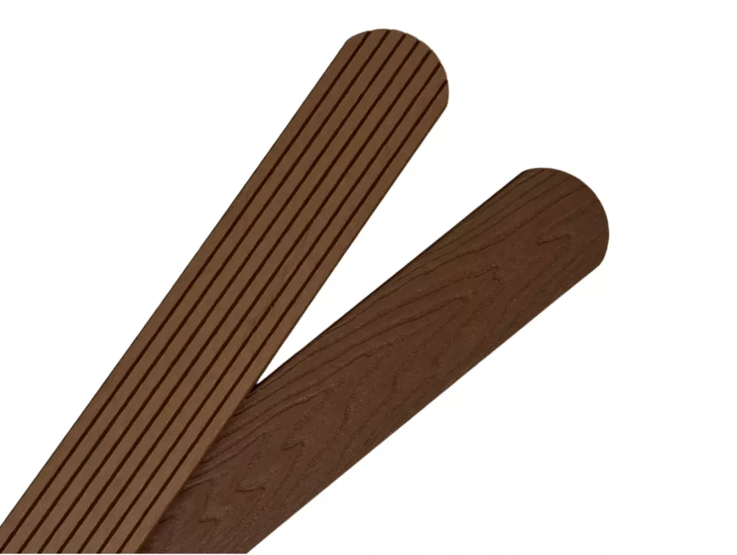 GUTTA WPC plotovka Guttafence 3D drážkovaná - original wood - 80 x 12 x 1800 mm oblá