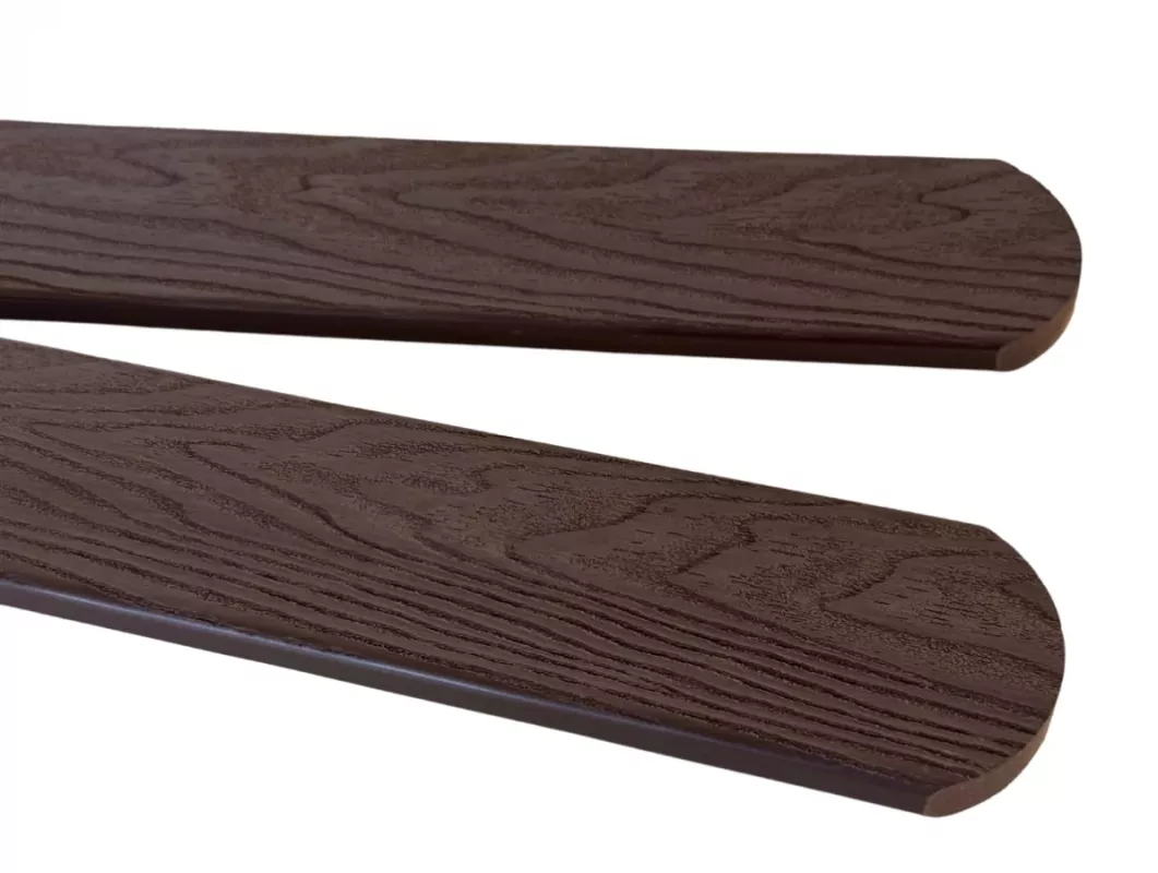 GUTTA WPC plotovka Guttafence 3D oboustranný dřevodekor - 71 x 11 x 1800 mm půlkulatá hlava