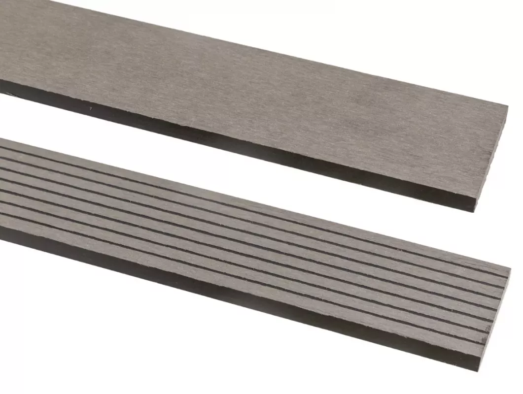 GUTTA WPC plotovka Guttafence drážkovaná - light grey - 80 x 12 x 1500 mm s rovnou hlavou