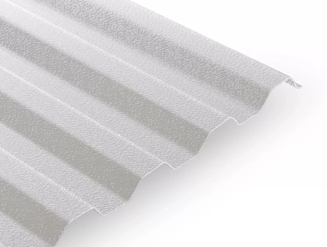 GUTTA Polykarbonátová trapézová deska Guttagliss Makro CST 1,1 mm - čirá 4000 x 1045 mm