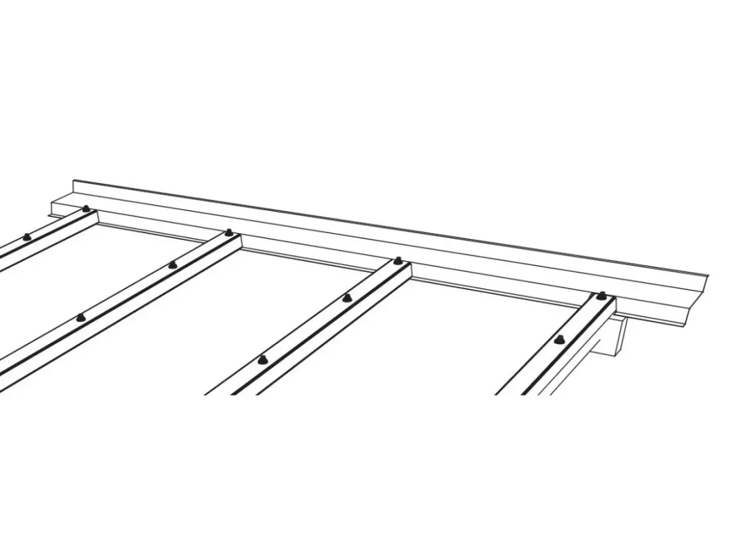 GUTTA Napojení na čelní stěnu Guttagliss Glaze