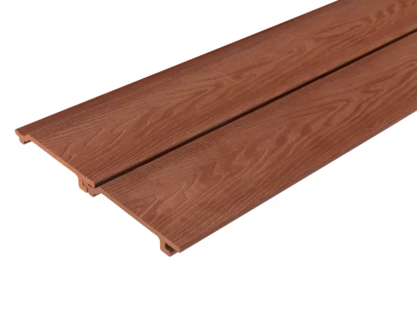 Obkladová WPC palubka - 156 x 21 x 2200 mm, 3D teak COVERNIT