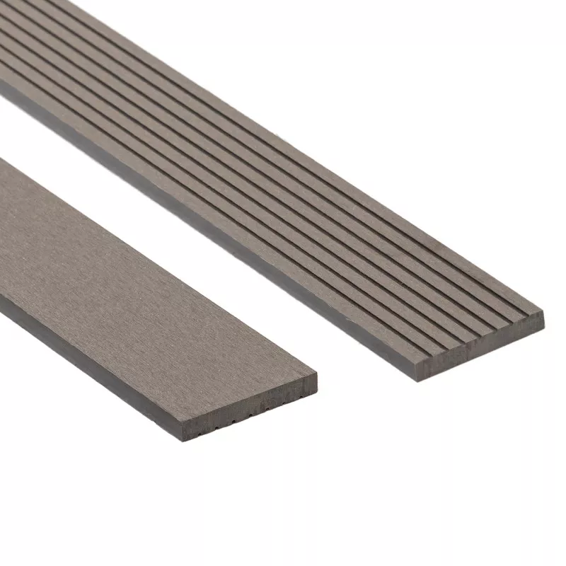 Plotové prkno WPC Brushed šedé - 80 x 12 x 1800 mm COVERNIT