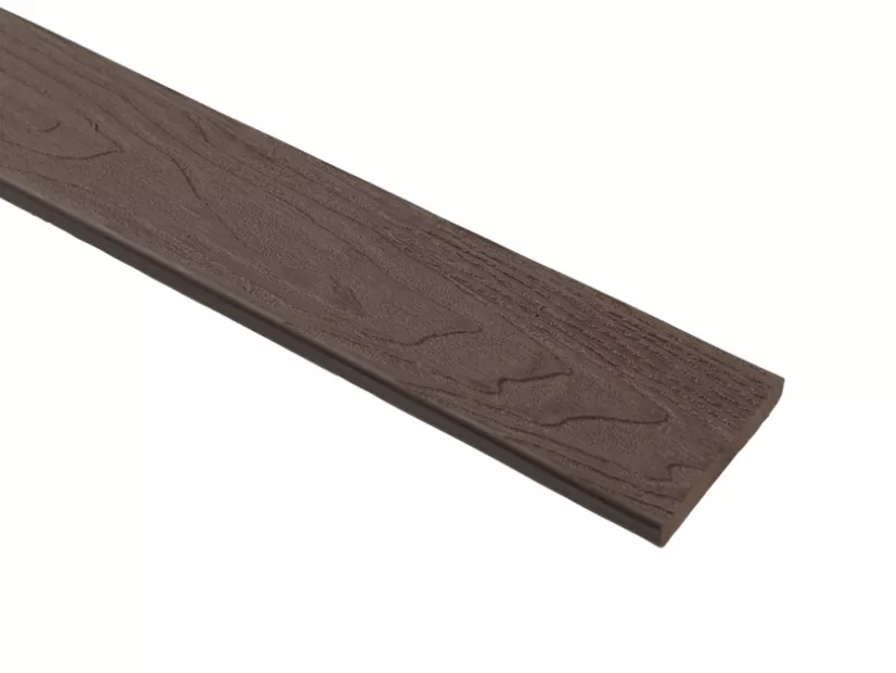 Plotové prkno WPC oak brown - 71 x 11 x 600 mm s rovnou hlavou COVERNIT