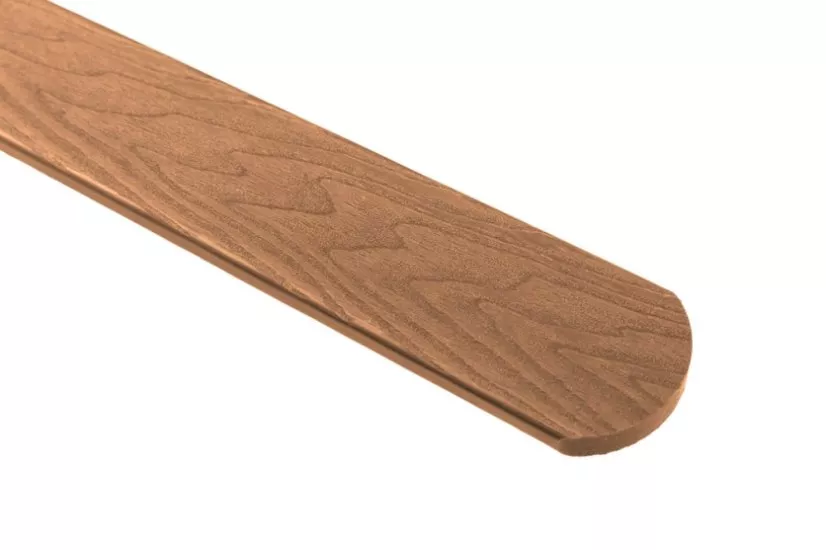 Plotové prkno WPC original wood - 71 x 11 x 1800 mm s půlkulatou hlavou COVERNIT