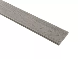 Plotové prkno WPC šedé - 71 x 11 x 800 mm s půlkulatou hlavou COVERNIT