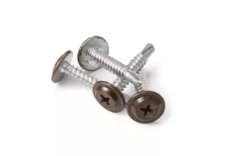 Samořezný vrut k WPC plotovkám | light grey, light grey, oak brown, oak brown, original wood, original wood, stříbrná , stříbrná, teak, teak