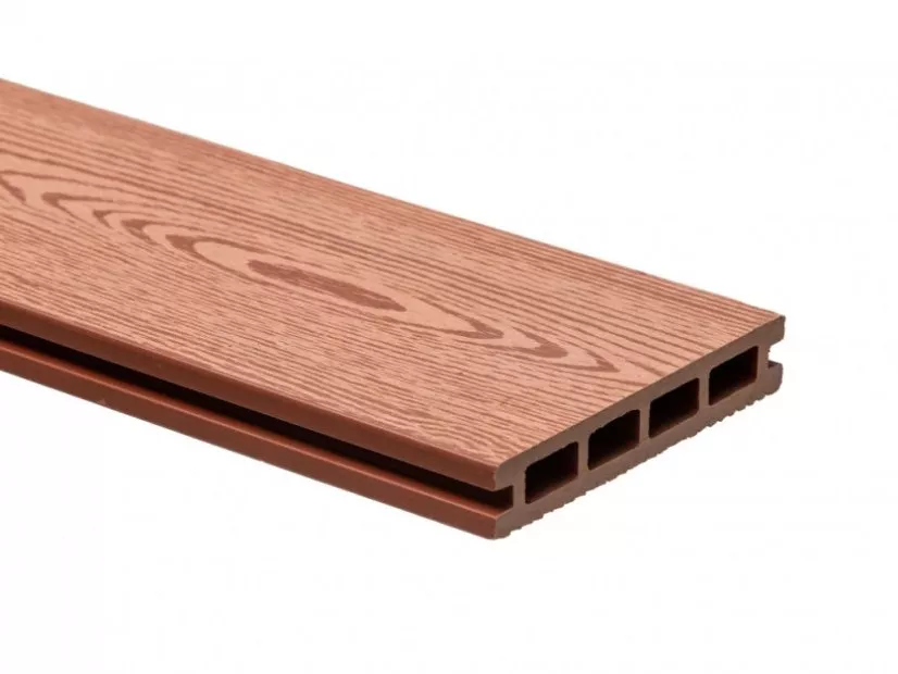 Terasové prkno WPC Technodeck duté 4 m - 146 x 21 x 4000 mm, 3D teak COVERNIT