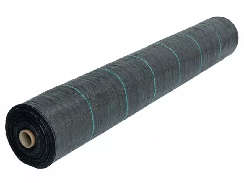 Tkaná mulčovací textílie s pruhy - 1 x 25 m COVERNIT