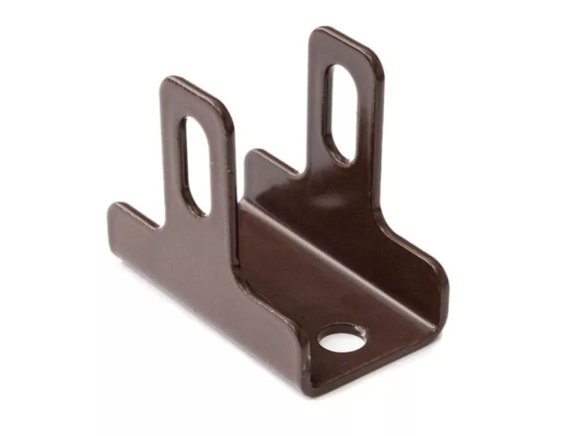 Upevnění rýgle na zděný sloupek hnědý COVERNIT