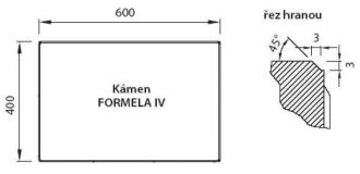 CS BETON Velkoplošná dlažba FORMELA IV. - FORMELA IV 50 mm šedá