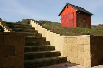 CS BETON Schodišťový prvek STEP - hnědá