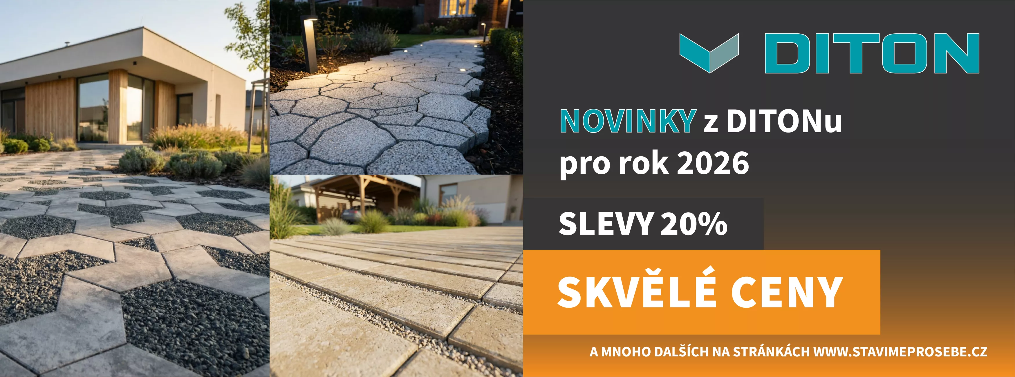 NOVINKY z DITONu 2026 - dlažby